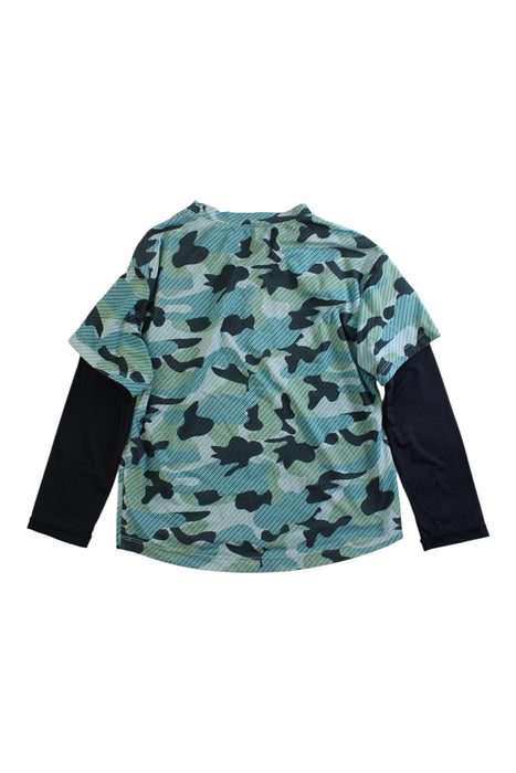 A Multicolour Rash Guards from Moody Tiger in size 4T for boy. (Back View)