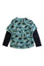 A Multicolour Rash Guards from Moody Tiger in size 4T for boy. (Back View)