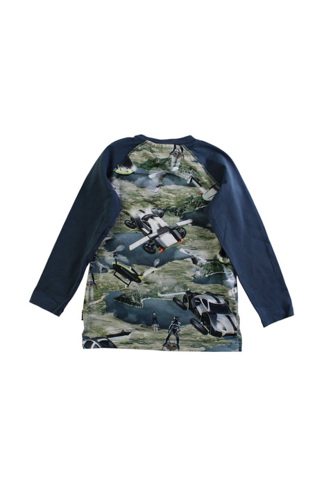 A Multicolour Long Sleeve Shirts from Molo in size 4T for boy. (Back View)