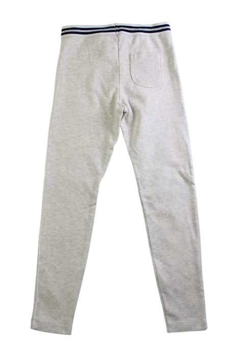 A Grey Casual Pants from Petit Bateau in size 6T for girl. (Back View)