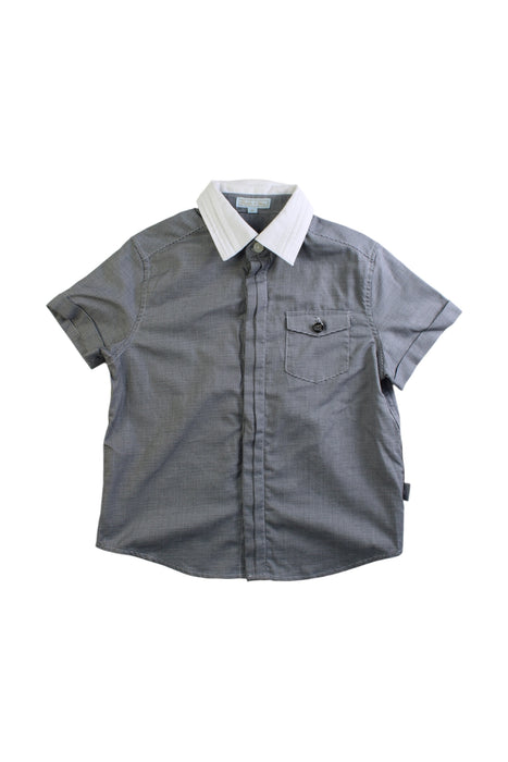 A Grey Short Sleeve Shirts from Nicholas & Bears in size 3T for boy. (Front View)