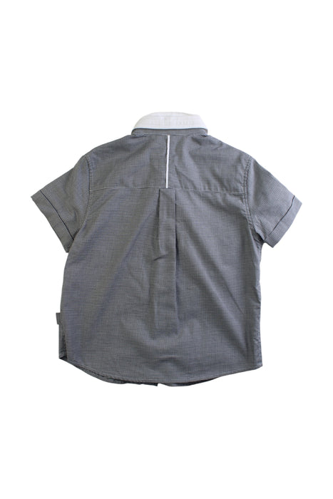A Grey Short Sleeve Shirts from Nicholas & Bears in size 3T for boy. (Back View)