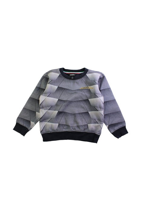 A Grey Crewneck Sweatshirts from Automobili Lamborghini in size 5T for neutral. (Front View)