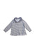 A Navy Long Sleeve Tops from Petit Bateau in size 6-12M for girl. (Front View)