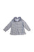 A Navy Long Sleeve Tops from Petit Bateau in size 6-12M for girl. (Front View)