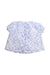 A Blue Short Sleeve Tops from Nanos in size 6-12M for girl. (Back View)
