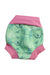A Pink Swim Diapers from Splash About in size 6-12M for girl. (Back View)