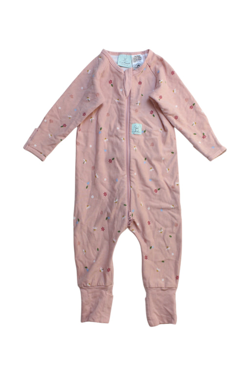 A Pink Onesies from ErgoPouch in size 3-6M for girl. (Front View)