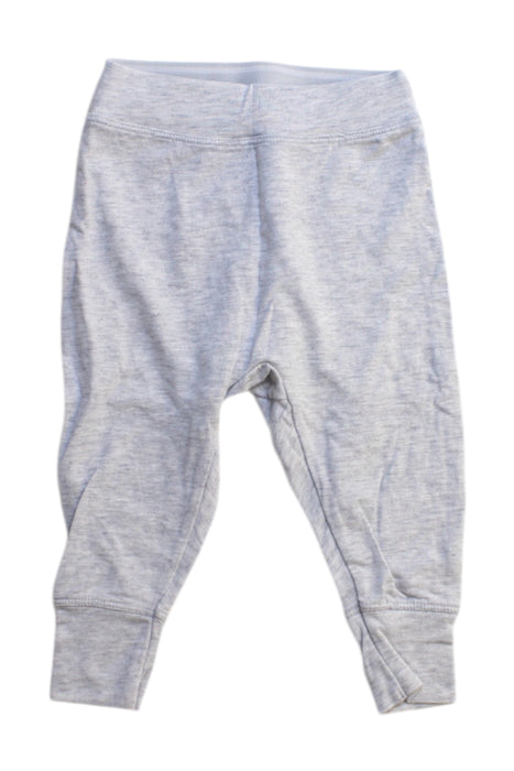 A Grey Sweatpants from Lou Lou Lollipop in size 0-3M for neutral. (Front View)