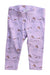 A Purple Leggings from Seed in size 0-3M for girl. (Front View)