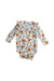 A Multicolour Long Sleeve Bodysuits from Lou Lou Lollipop in size 3-6M for girl. (Back View)