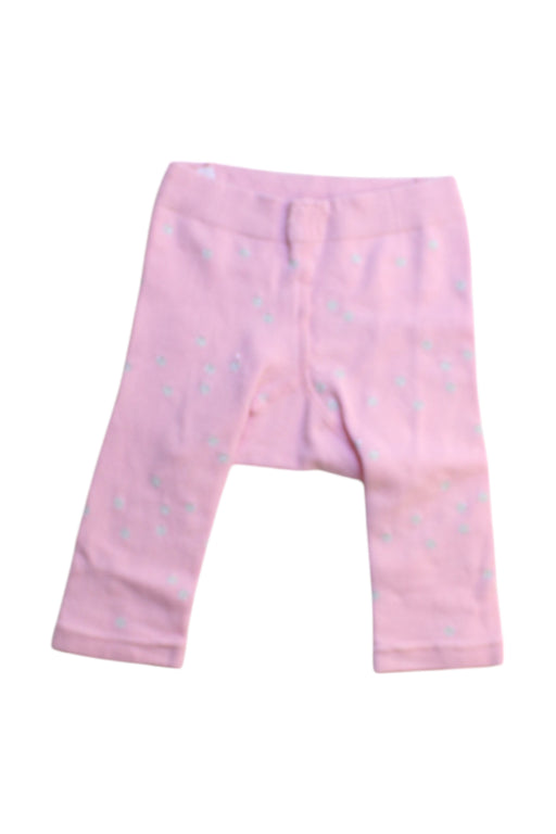 A Pink Leggings from Joules in size 3-6M for girl. (Front View)