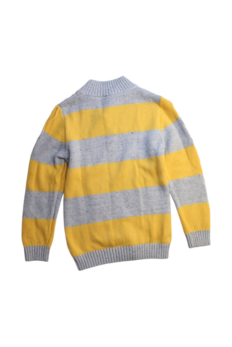 A Grey Knit Sweaters from Seed in size 8Y for boy. (Back View)