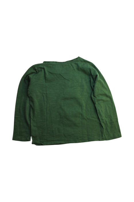 A Green Long Sleeve T Shirts from Seed in size 8Y for boy. (Back View)