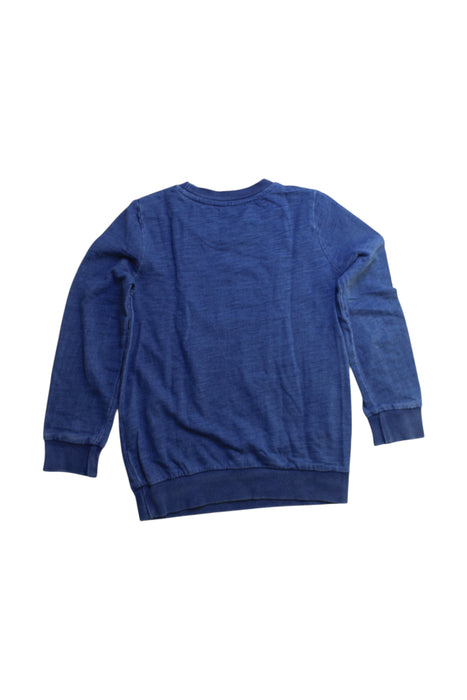A Blue Crewneck Sweatshirts from Seed in size 8Y for boy. (Back View)