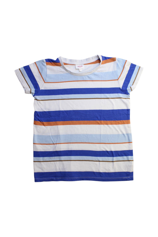 A Multicolour Short Sleeve T Shirts from Seed in size 8Y for boy. (Front View)