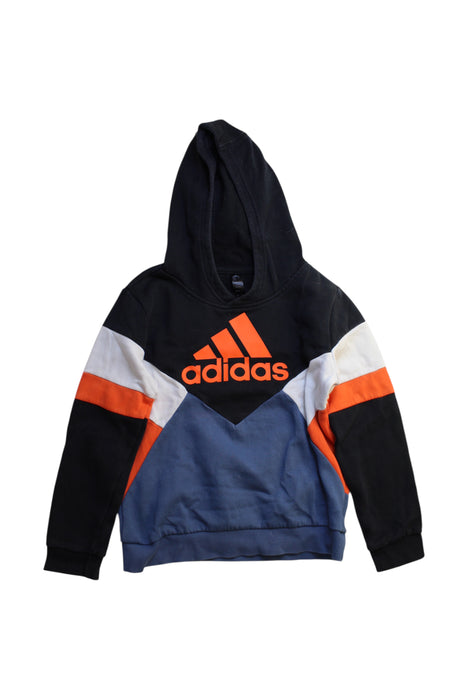 A Multicolour Hooded Sweatshirts from Adidas in size 10Y for boy. (Front View)