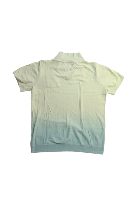 A Ivory Short Sleeve Polos from Bonpoint in size 12Y for boy. (Back View)
