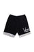 A Black Shorts from Young Versace in size 10Y for boy. (Front View)