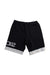 A Black Shorts from Young Versace in size 10Y for boy. (Back View)