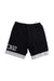 A Black Shorts from Young Versace in size 10Y for boy. (Back View)