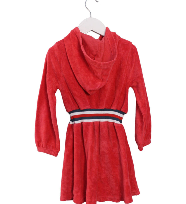 A Red Sweater Dresses from Wild & Gorgeous in size 4T for girl. (Back View)