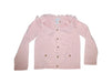 A Pink Cardigans from Janie & Jack in size 4T for girl. (Front View)