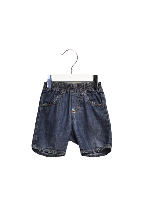 A Blue Shorts from Catimini in size 3-6M for boy. (Front View)
