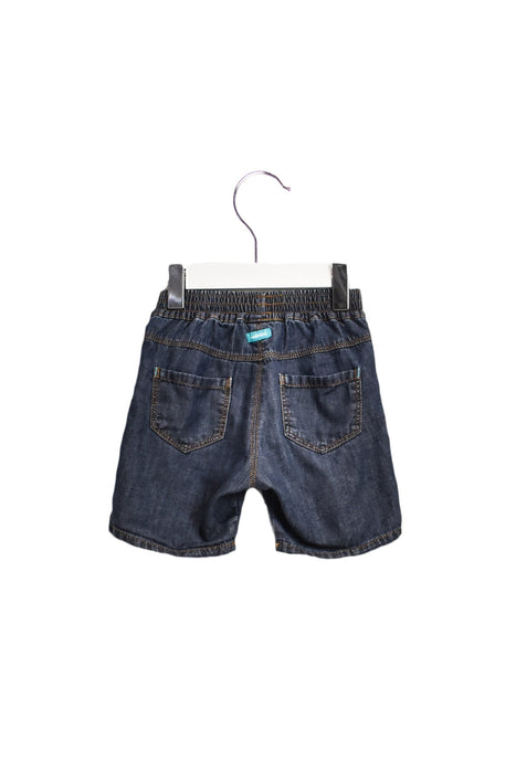 A Blue Shorts from Catimini in size 3-6M for boy. (Back View)