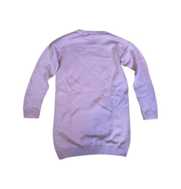 A Pink Long Sleeve Dresses from Guess in size 10Y for girl. (Back View)