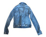 A Blue Lightweight Jackets from Levi's in size 12Y for girl. (Back View)