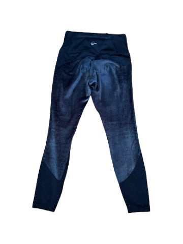 A Black Leggings from Nike in size 13Y for girl. (Back View)