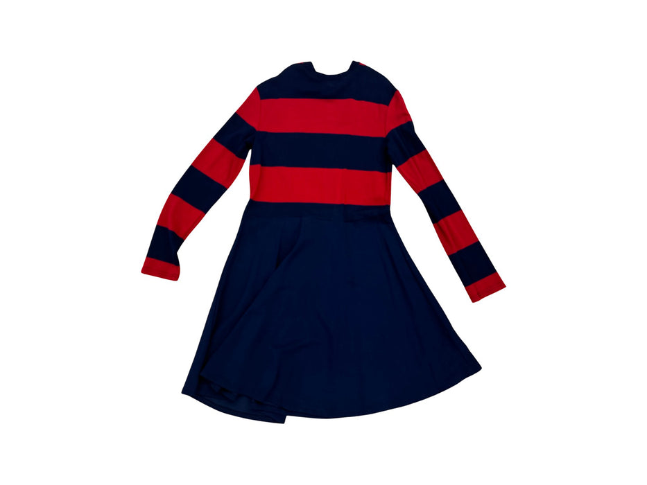 A Red Long Sleeve Dresses from Lacoste in size 12Y for girl. (Back View)