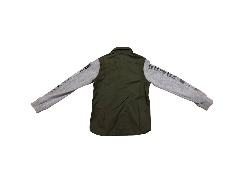 A Green Long Sleeve Shirts from Diesel in size 8Y for neutral. (Back View)