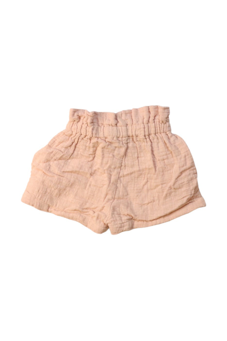 A Peach Shorts from 1 + in the family in size 6-12M for girl. (Back View)
