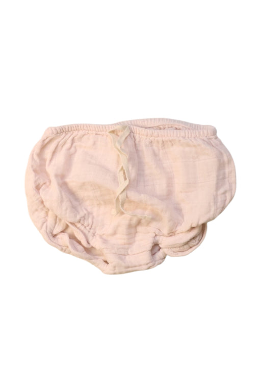 A Ivory Bloomers from Jamie Kay in size 6-12M for girl. (Front View)
