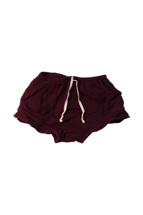 A Burgundy Bloomers from Jamie Kay in size 6-12M for girl. (Front View)