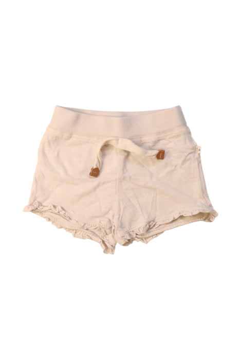 A Ivory Shorts from 1 + in the family in size 6-12M for girl. (Front View)