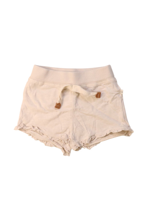 A Ivory Shorts from 1 + in the family in size 6-12M for girl. (Front View)