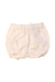 A White Bloomers from Petit Bateau in size 6-12M for girl. (Back View)