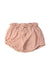 A Peach Bloomers from Buho in size 12-18M for girl. (Front View)