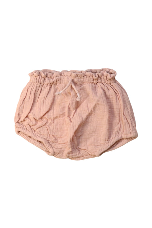 A Peach Bloomers from Buho in size 12-18M for girl. (Front View)