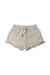 A Grey Shorts from 1 + in the family in size 12-18M for girl. (Front View)