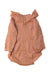A Peach Long Sleeve Bodysuits from Wilson & Frenchy in size 3-6M for girl. (Back View)