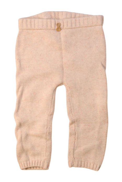 A Beige Casual Pants from Wilson & Frenchy in size 6-12M for girl. (Front View)