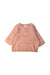 A Peach Crewneck Sweatshirts from Wilson & Frenchy in size 12-18M for girl. (Front View)