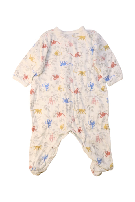 A Multicolour Onesies from Petit Bateau in size 0-3M for boy. (Back View)