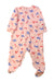 A Pink Onesies from Petit Bateau in size 6-12M for neutral. (Back View)