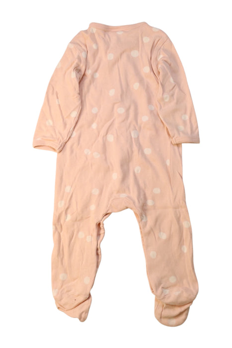 A Pink Onesies from Nature Baby in size 3-6M for neutral. (Back View)