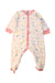 A Multicolour Onesies from Petit Bateau in size 6-12M for neutral. (Front View)
